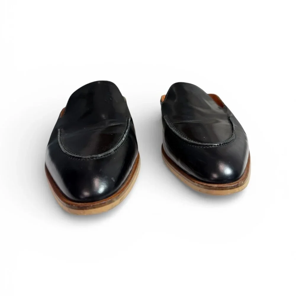Everlane The Modern Loafer Mule in Black Leather Made in Italy $155 Size 9.5 M - Picture 4 of 8